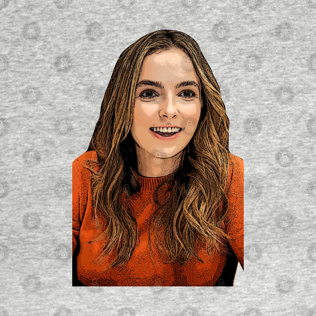 Jodie Comer in Orange by baranskini